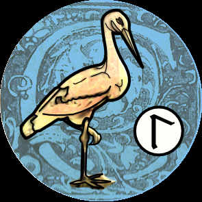 The Stork symbol and its meaning