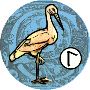 Stork Tydice symbol