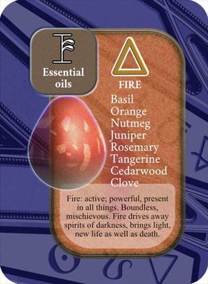 The Tydice element card FIRE