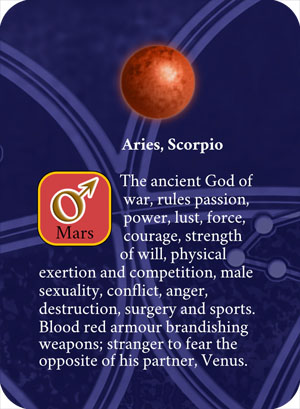 Aries Scorpio Tydice card